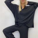 completo in maglia costa larga home